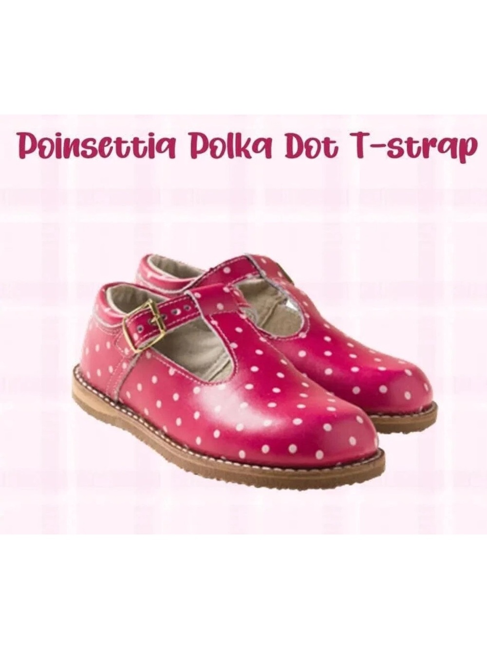 Zimmerman x Matilda Jane Red Polka Dot T-Strap Mary Janes Toddler Size 8 Holiday